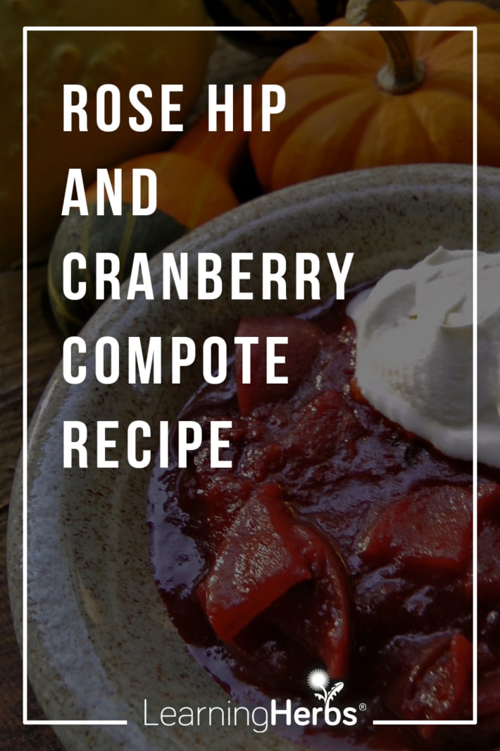 Rose Hip and Cranberry Compote Recipe